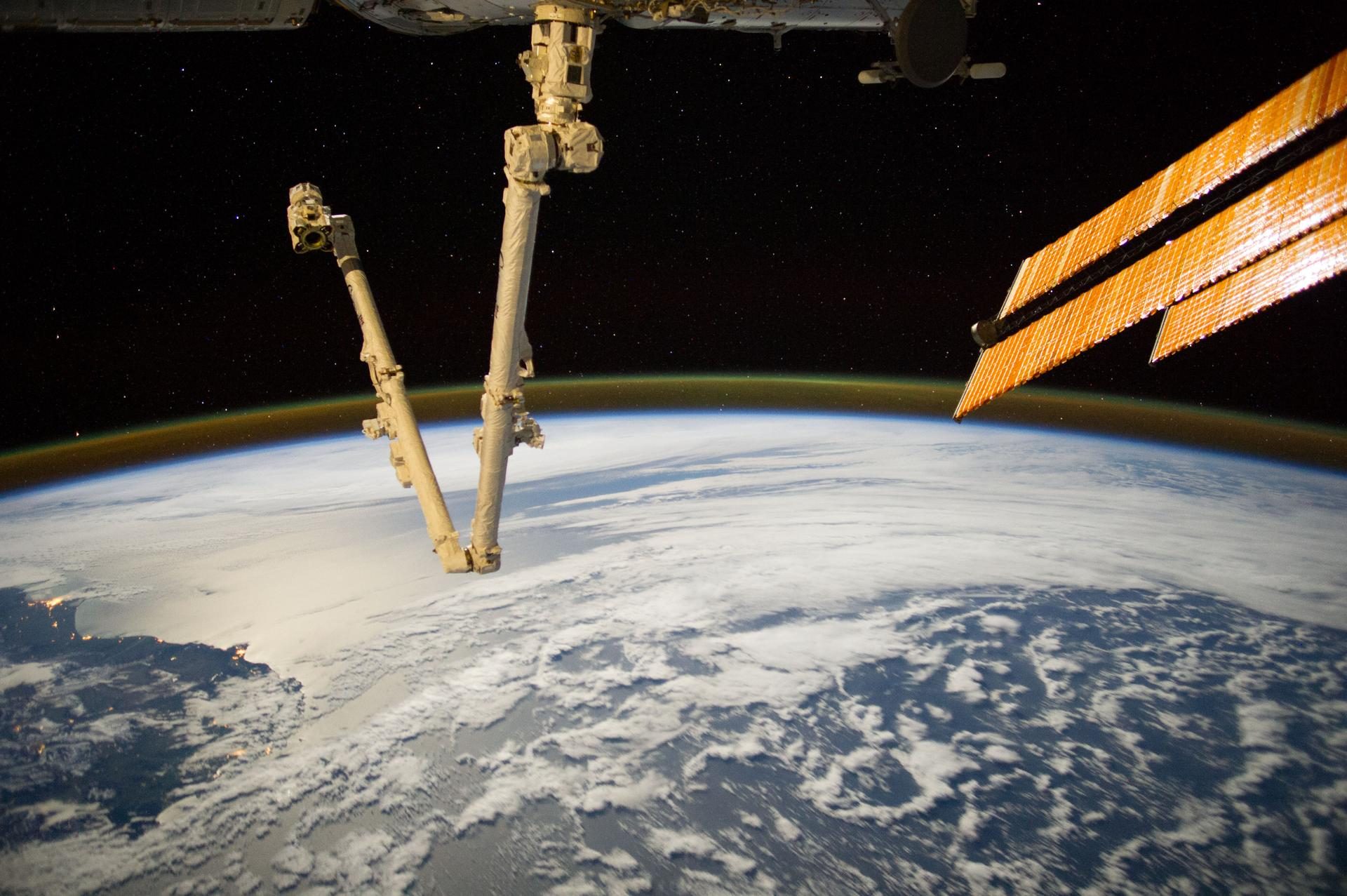Earth from orbit